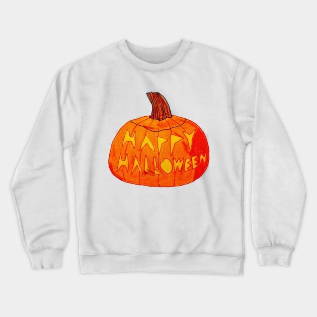 Jack o'Lantern Crewneck Sweatshirt by jhsells98